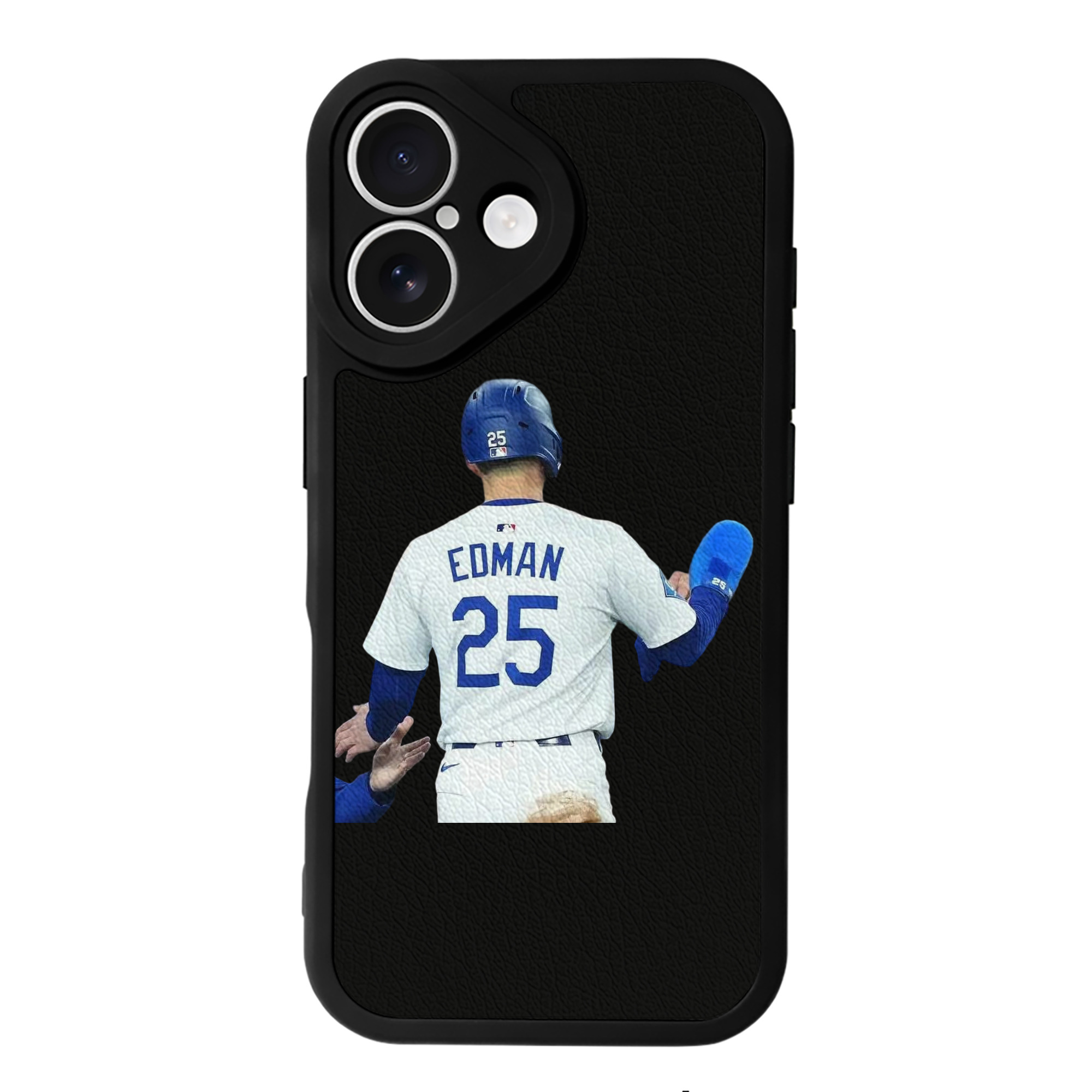  IPhone 16 Silicone Leather Case – UV Print, Lambskin Texture – Perfect Fit, Wireless Charging Compatible, Scratch Resistant, Precise Cutouts – Stylish Protection For IPhone 16